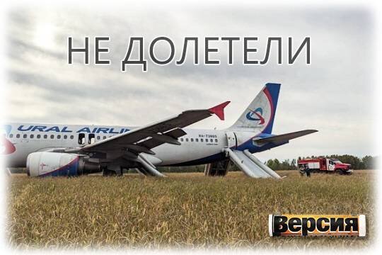    Не долетели