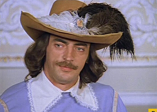 М. Боярский в роли д`Артаньяна