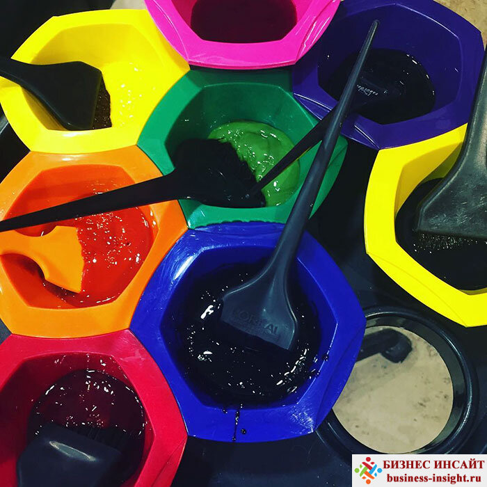 Радуга скрывается в волосах