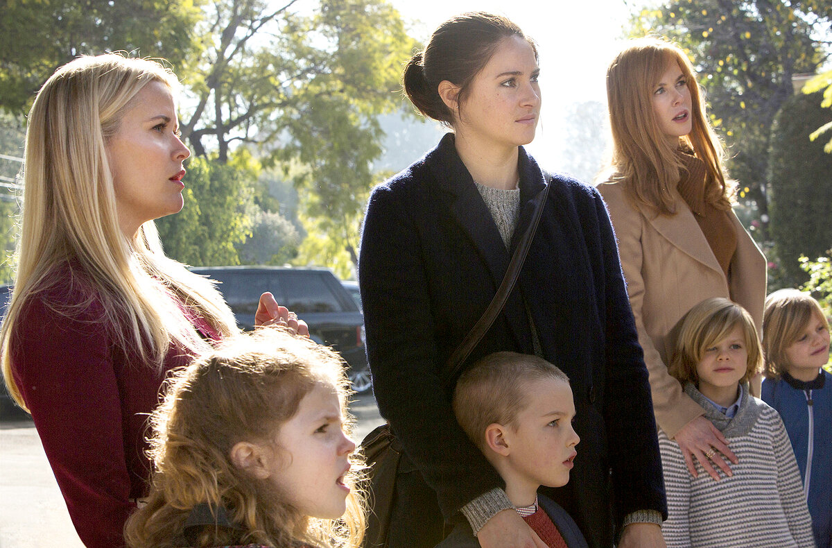 Кадр из сериала "Большая маленькая ложь"