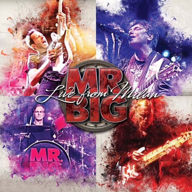 Обложка альбома Mr. Big «Live From Milan»