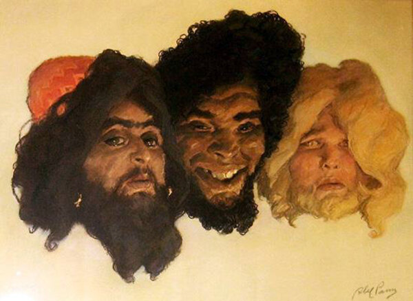 Сим, Хам, Иафет