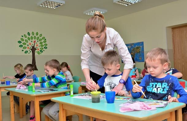 Частный детский сад подольск. Аукцион в детском саду.