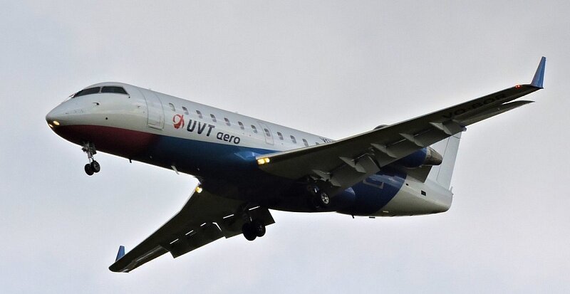 На фото: Bombardier CRJ-200. Фото: https://uvtaero.ru/
