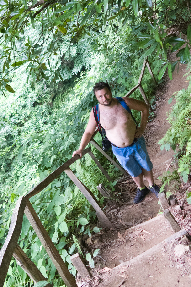 Начало тропы.