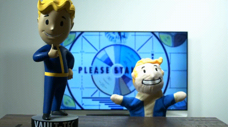 Слева Fallout, справа Fallout 76