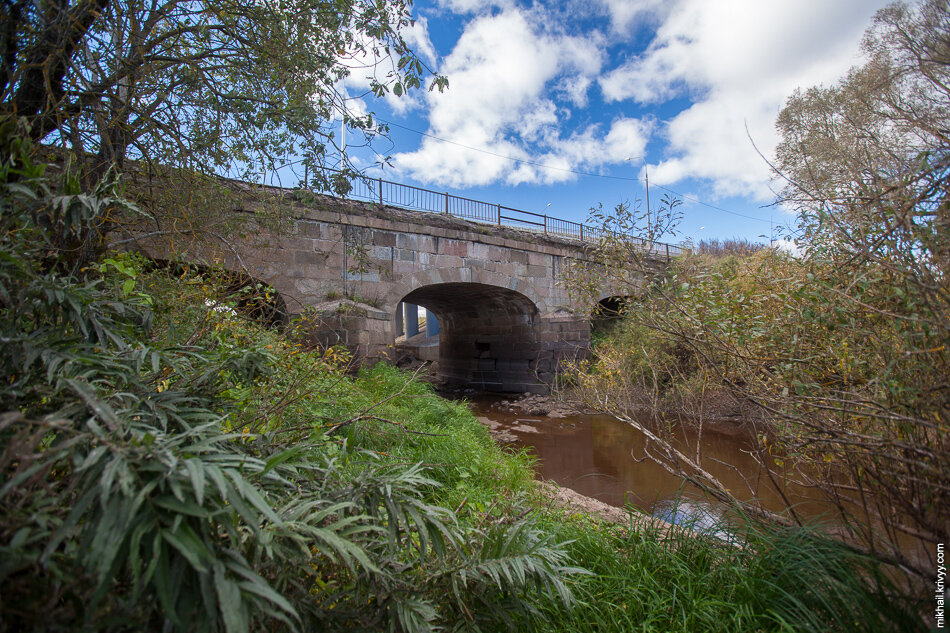 Каменный мост через реку Виточка, забытый объект культурного и исторического наследия.