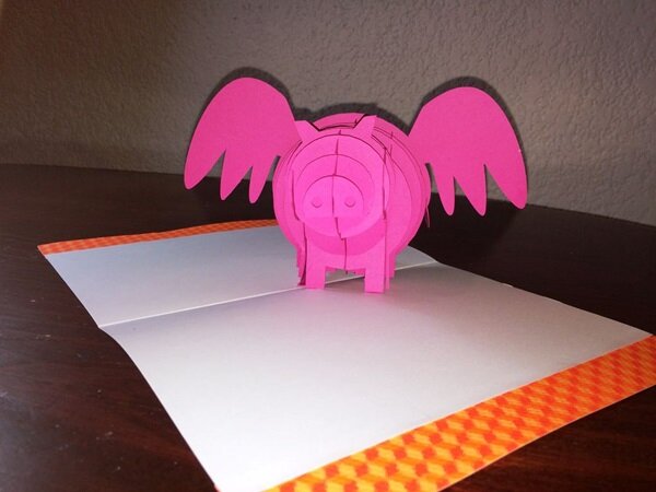 Поделка из бумаги картона 