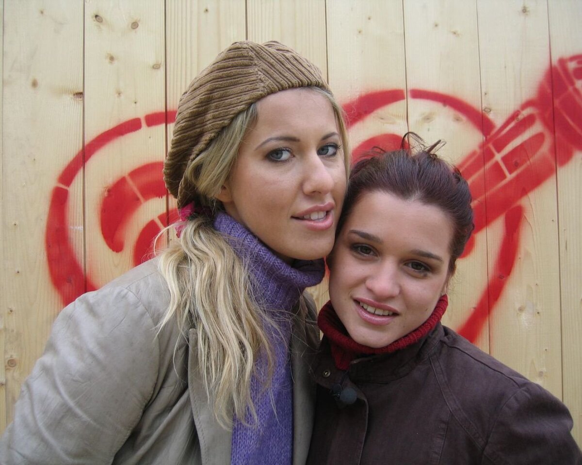 Ксений Бородина и Ксения Собчак на телепроекте/vistanews.ru