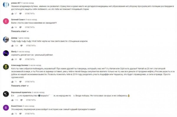 Скрин с канала «Современная аналитика».