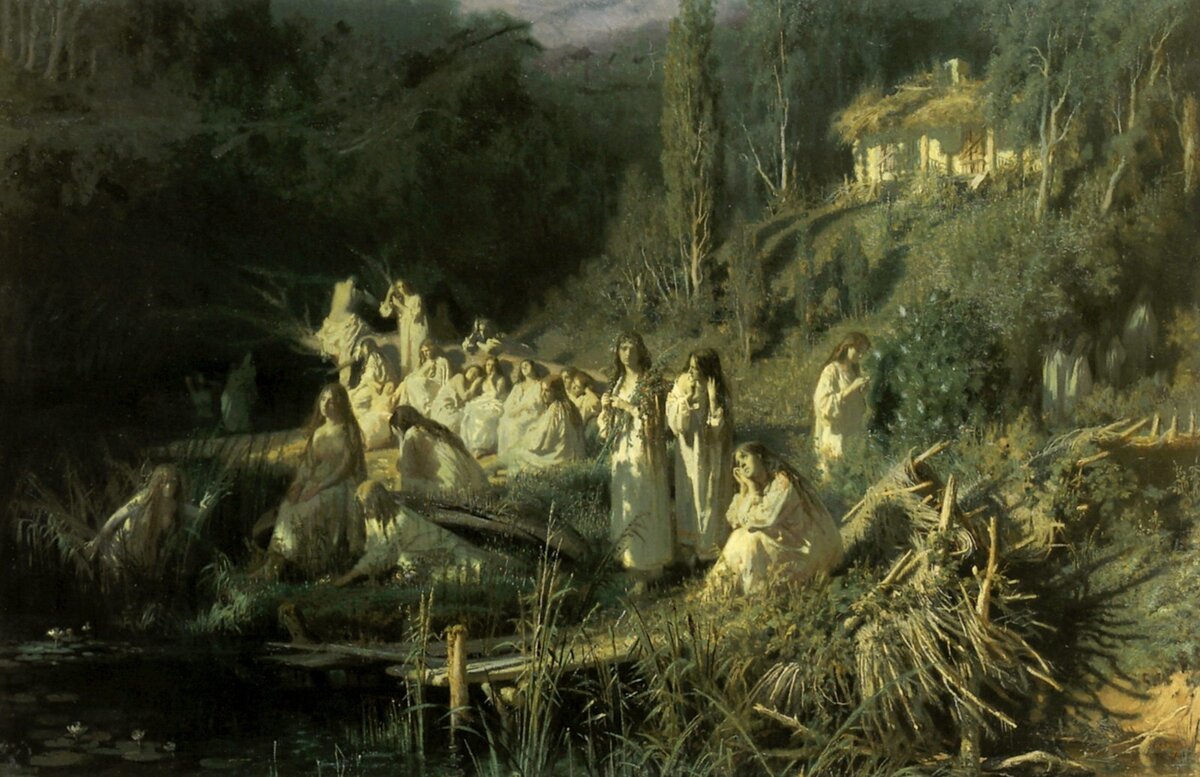 «Русалки», Крамской Иван Николаевич, 1871 год