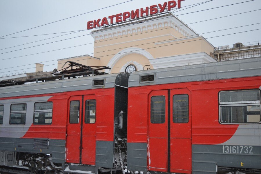 Городская электричка в Екатеринбурге - словно еще одна ветка метро