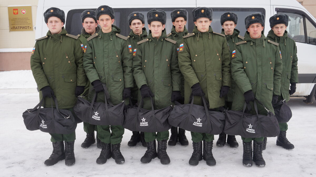 Зимняя форма армии России