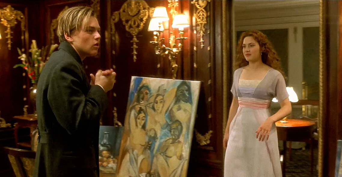 кадр из фильма "Титаник"