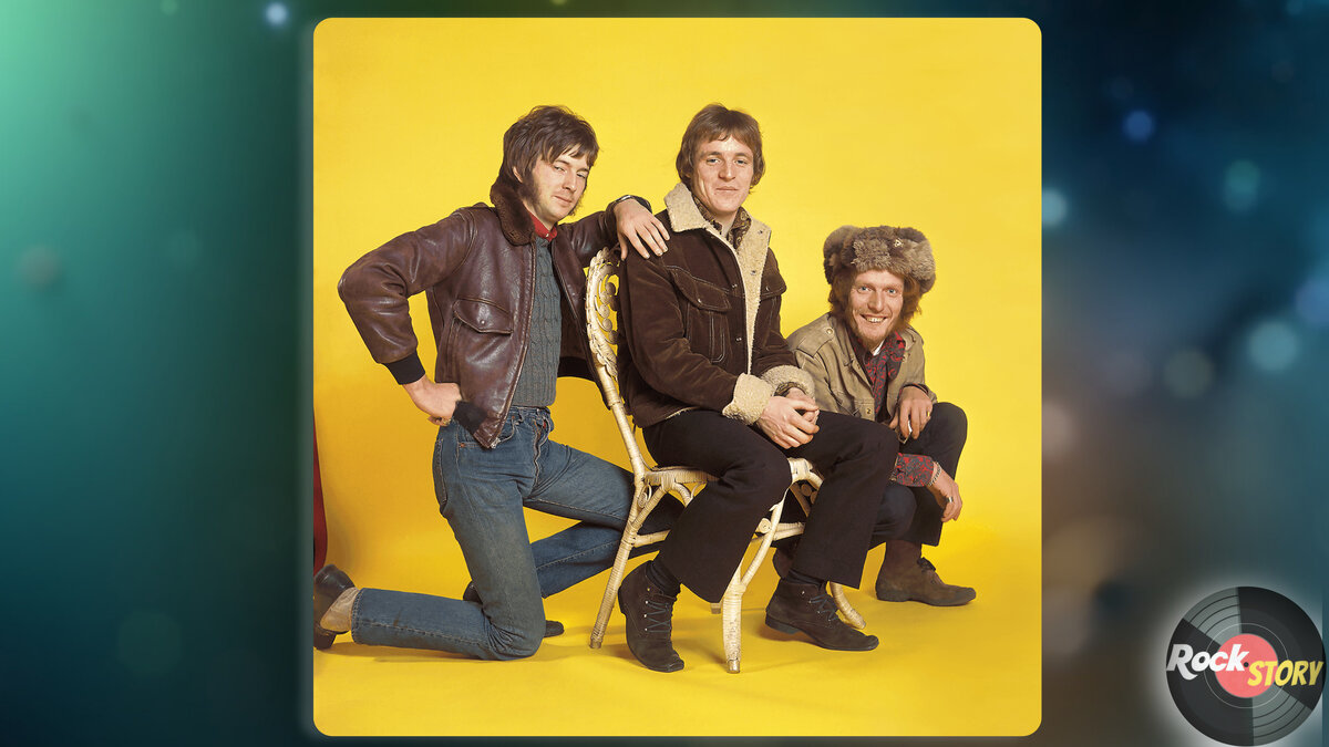 На фотографии участники группы Cream