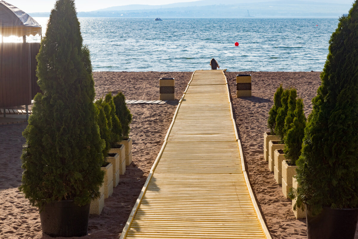 Центральный пляж. Геленджик.