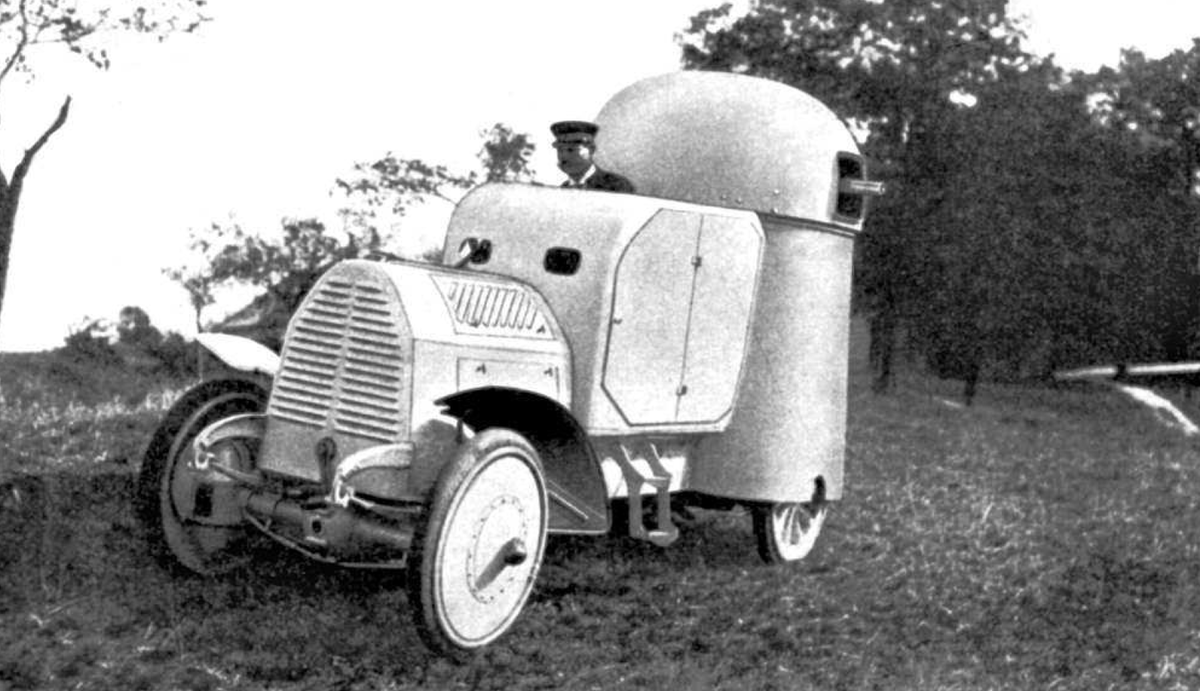 Austro-Daimler Panzerwagen (Austro-Daimler PzWg). 1905. Первый настоящий  бронеавтомобиль | Remont1969 | Дзен