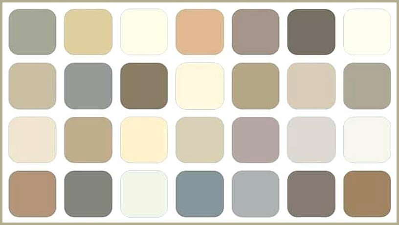Нейтральная цветовая  палитра