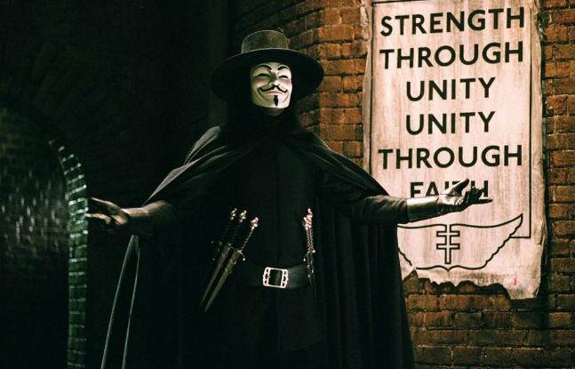 Кадр из фильма «V - значит Вендетта»