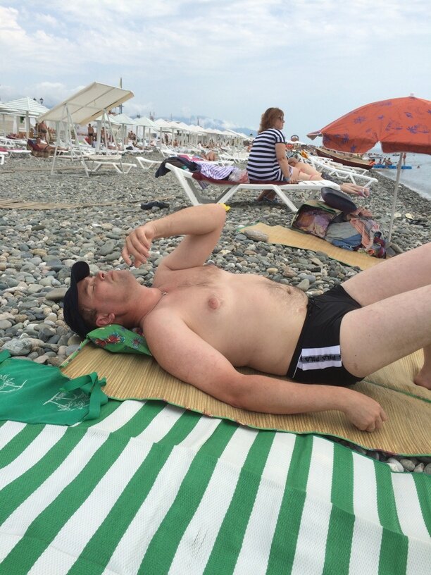 Сочи, пляж. 2016г