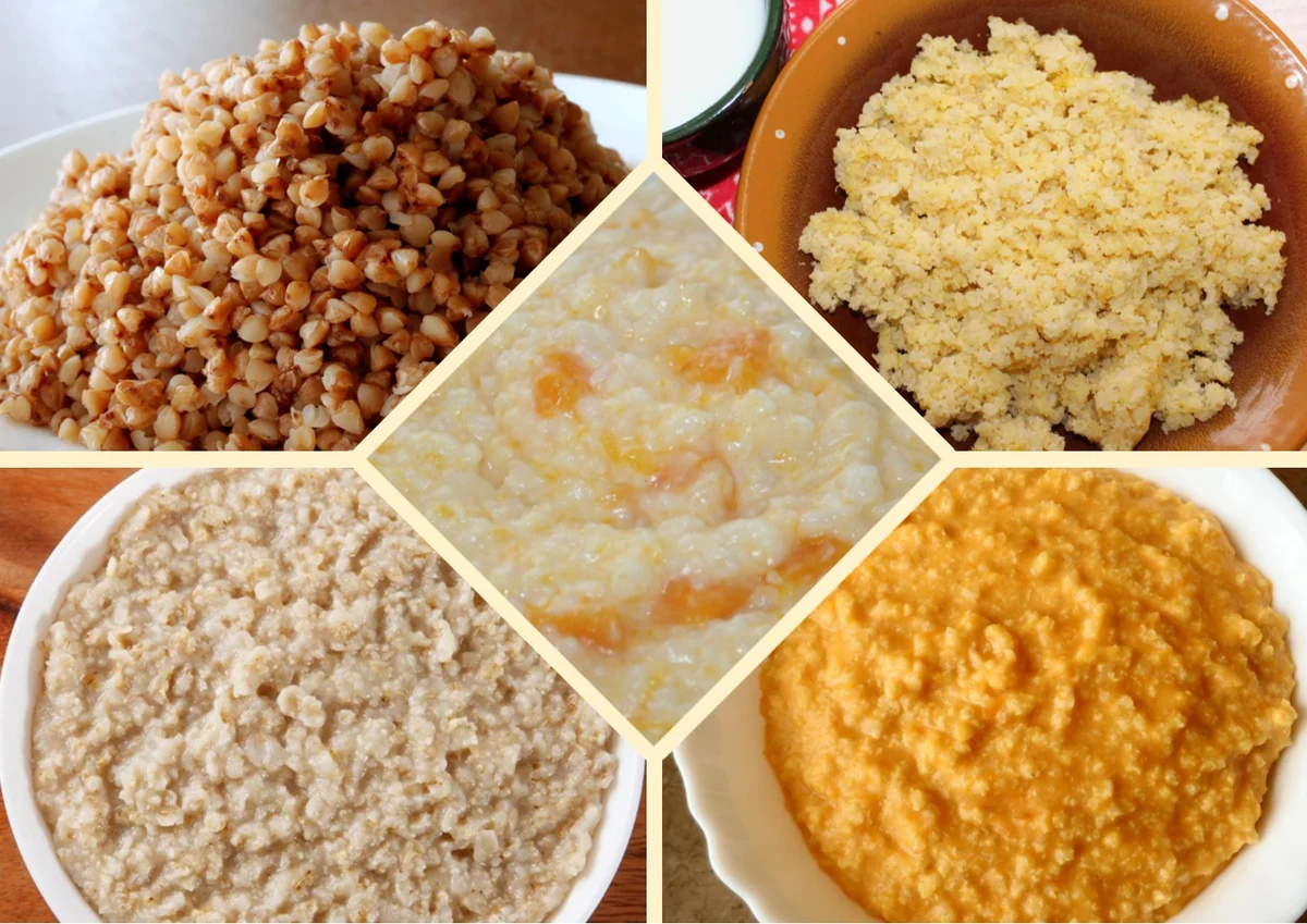 Полезные и вкусные каши.