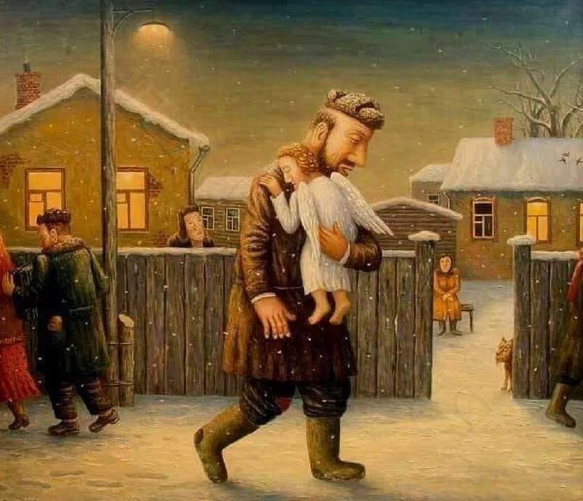 Владимир Любаров. Ангел-хранитель. 1999 год.