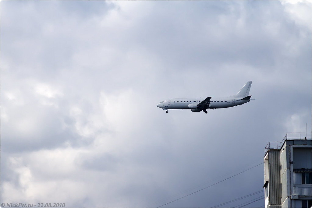 1. Boeing 737-400 - VQ-BIC - © NickFW.ru - 22.08.2018