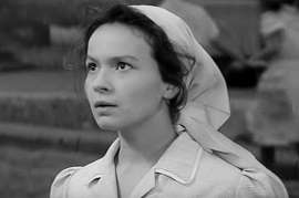 Кадр из фильма Наталья Рычагова в фильме «Офицеры». 1971 г.