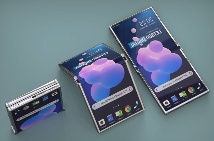 Как может выглядеть новый складной смартфон от HTC