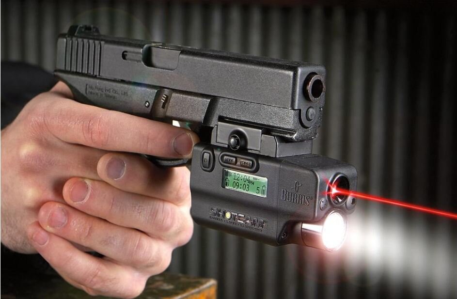 Комбинированное устройство - ЛЦУ и тактический фонарь