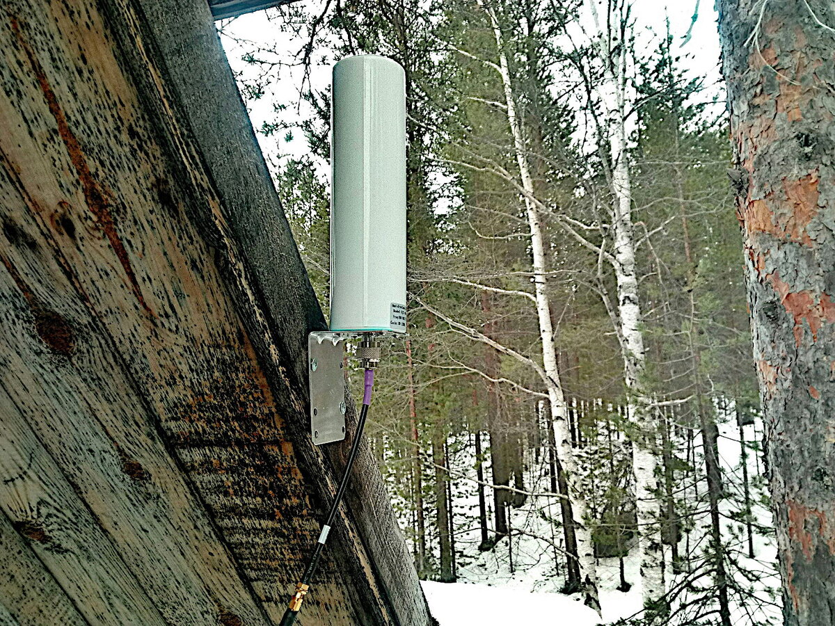 С этой антеной GSM сигнал стал стабильнее.