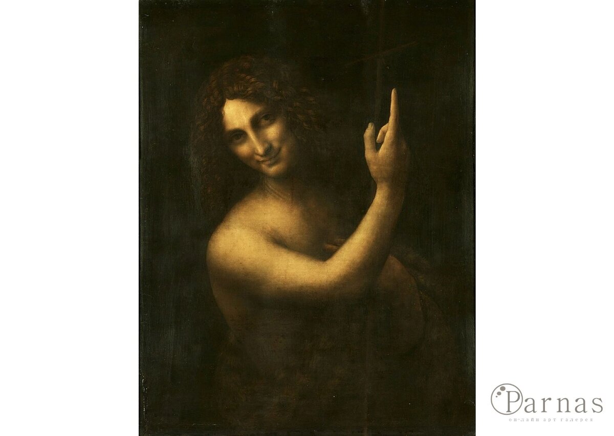 Картина леонардо иоанн креститель