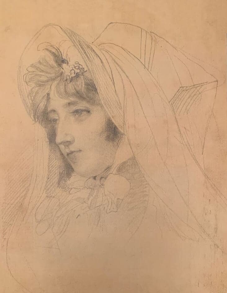 Томас Лоуренс (1769–1830). Портрет Ю. Саблуковой. Начало 1790-х годов. Из собрания Т. Алексеевой и А. Гостева