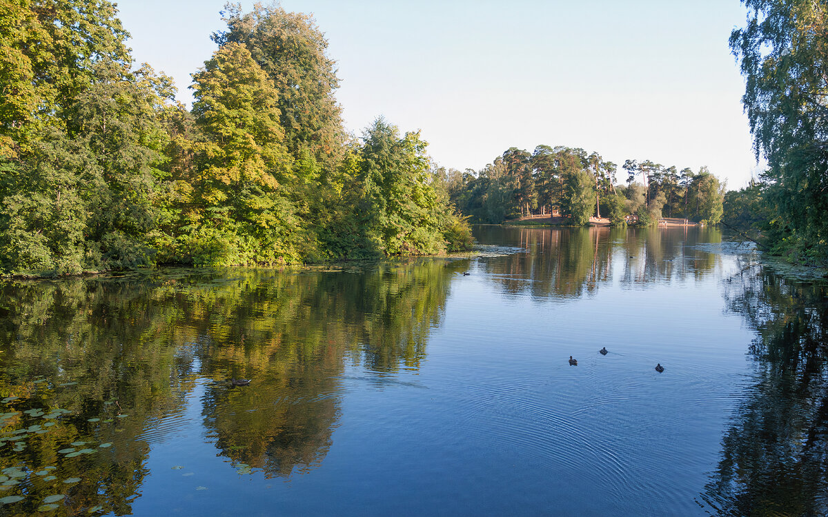 Вид на Бездонное озеро, Серебряный бор