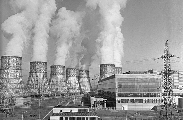                                               Нововоронежская АЭС, 1975 год.