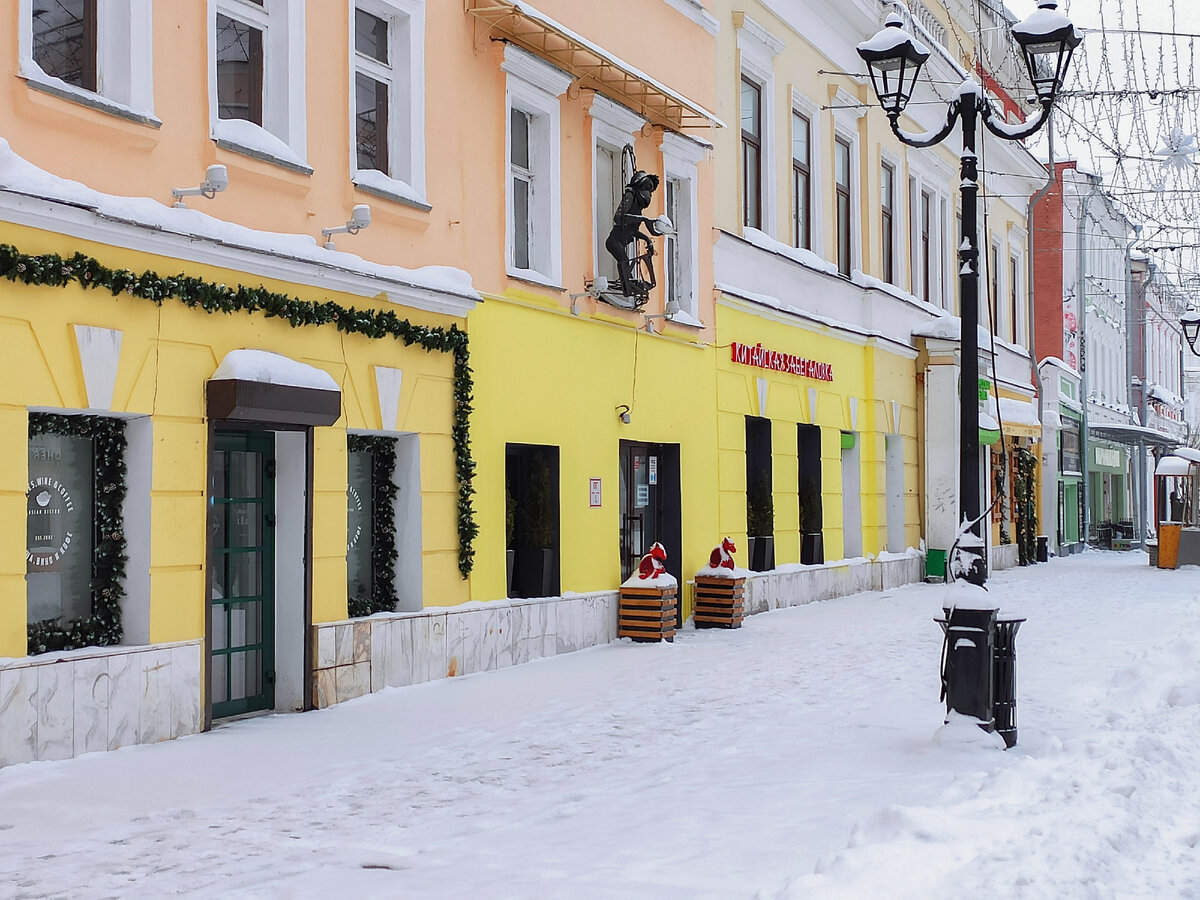 Большая Покровская. Пешеходная улица Нижнего Новгорода. Пройдемся? | Обо  всем с 