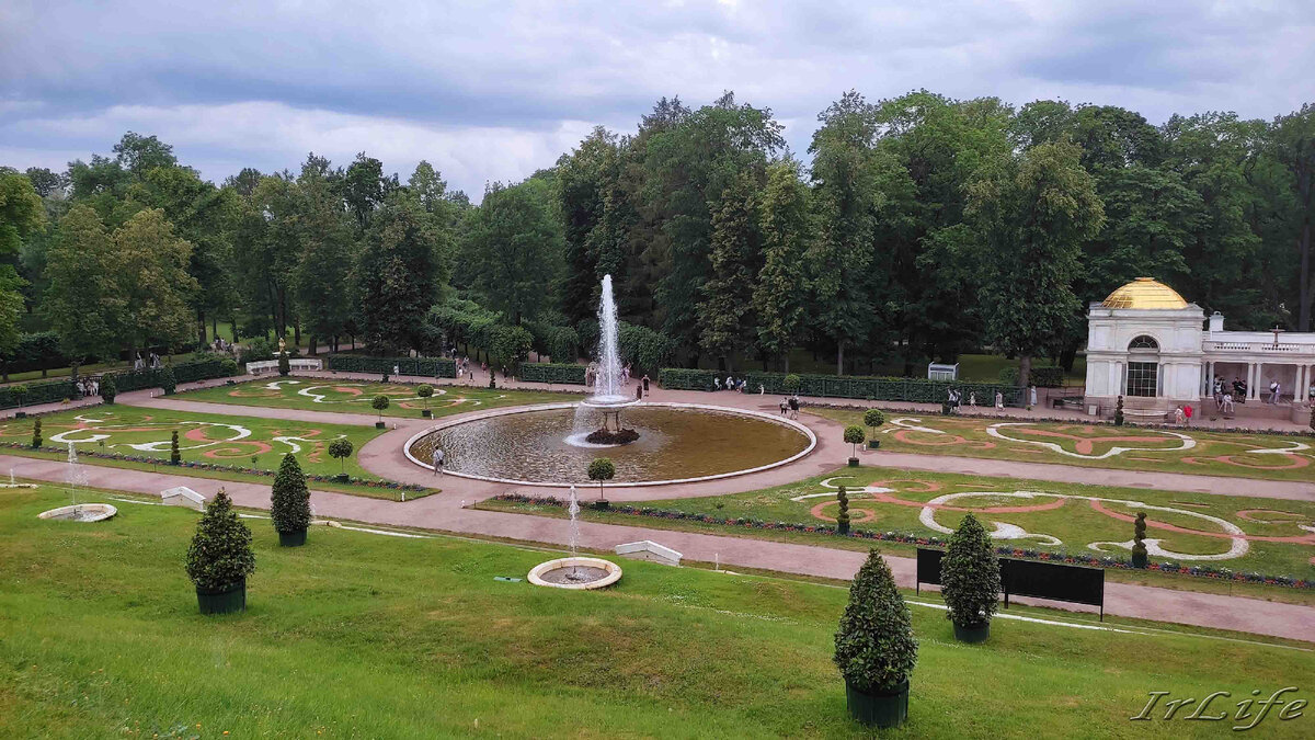 Западная часть партера. Нимфа