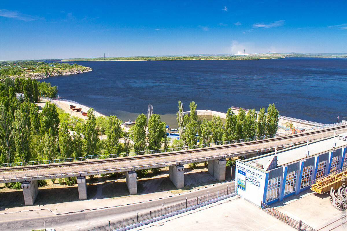 Саратовская ГЭС и Балаково