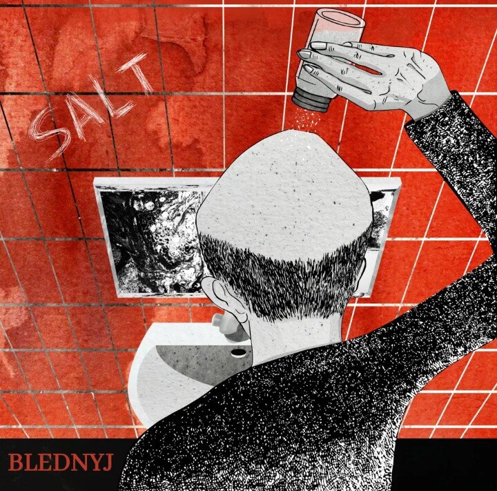 Обложка альбома "SALT", автор Ольга Голикова