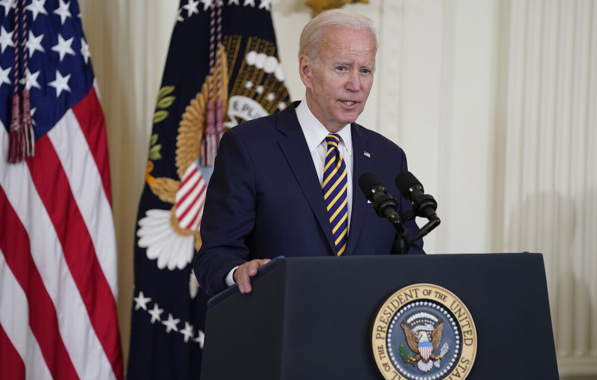    Президент США Джо Байден  AP Photo/Evan Vucci