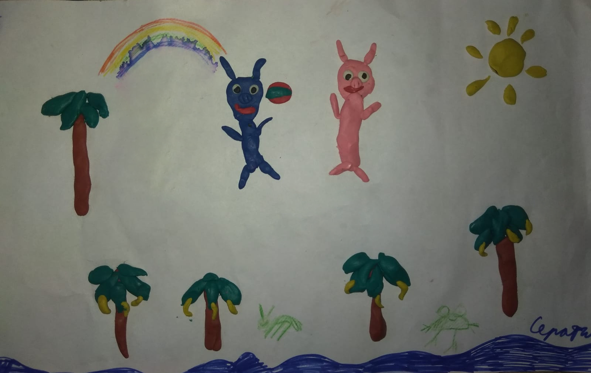 рисунок сына 