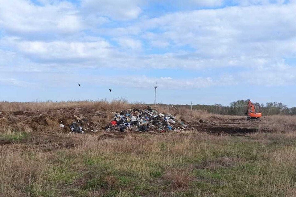     До конца года еще в трех района региона ликвидируют незаконные свалки. Фото: Минприроды НСО
