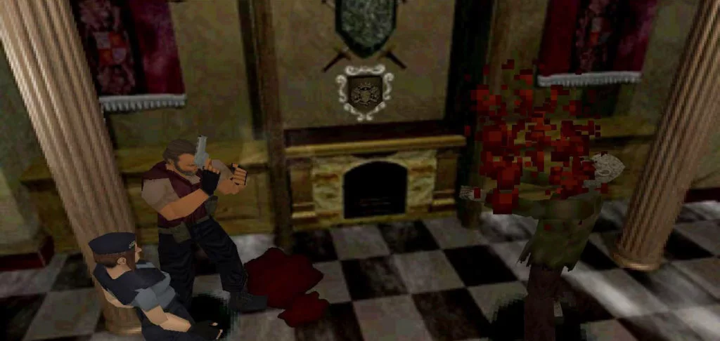 Resident Evil - на дворе стоит 1998 год. Racoon City был обычным городом, где жизнь шла своим чередом, а люди были уверены в завтрашнем дне. Но за минуту все изменилось. Город захлестнула волна террора, сопровождаемая кучами трупов и фонтанами крови. Полицейские участки буквально забиты рапортами от местных жителей, но никто не знает, что происходит на самом деле. Убийства продолжаются и становятся все более жестокими. Тела как будто съедены неизвестными существами. Полиция начинает прочесывать местность, а на расследование отправляется команда "Браво". Проходит буквально немного времени и связь с ними теряется. Что же там произошло? Пришло время обратится к лучшим из лучших - отряду "Special Tactics And Rescue Squad". Именно они отправляются на осмотр окрестностей города, где находят вход в таинственный особняк. Удивительно, но дверь внутрь открыта...  