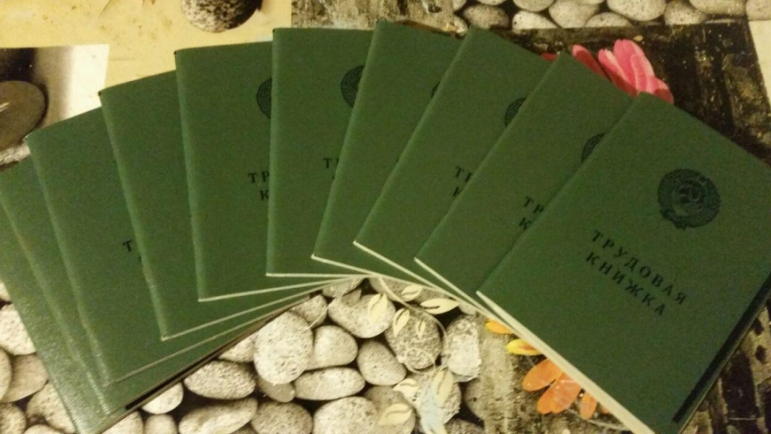 Советская трудовая книжка. Фото: olx.kz
