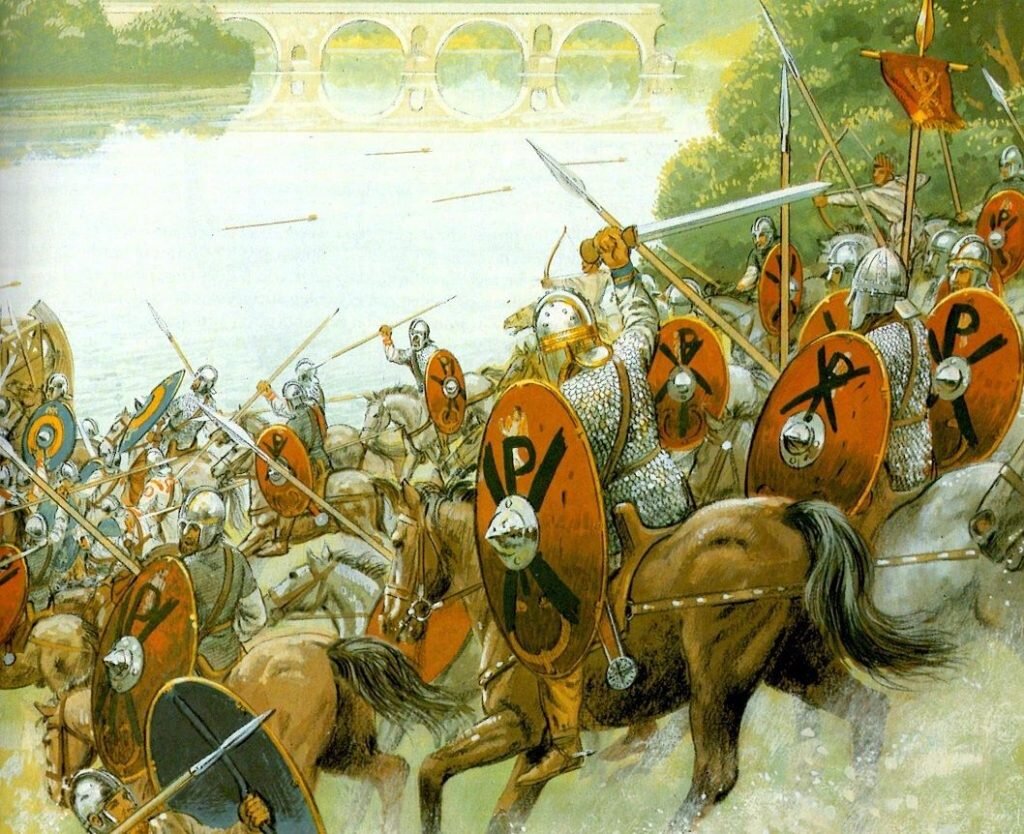 В какой битве персидское войско было разбито. Армия Византии позднеримский воин. Армия Никейской империи. Солдаты Византийской империи 1453.