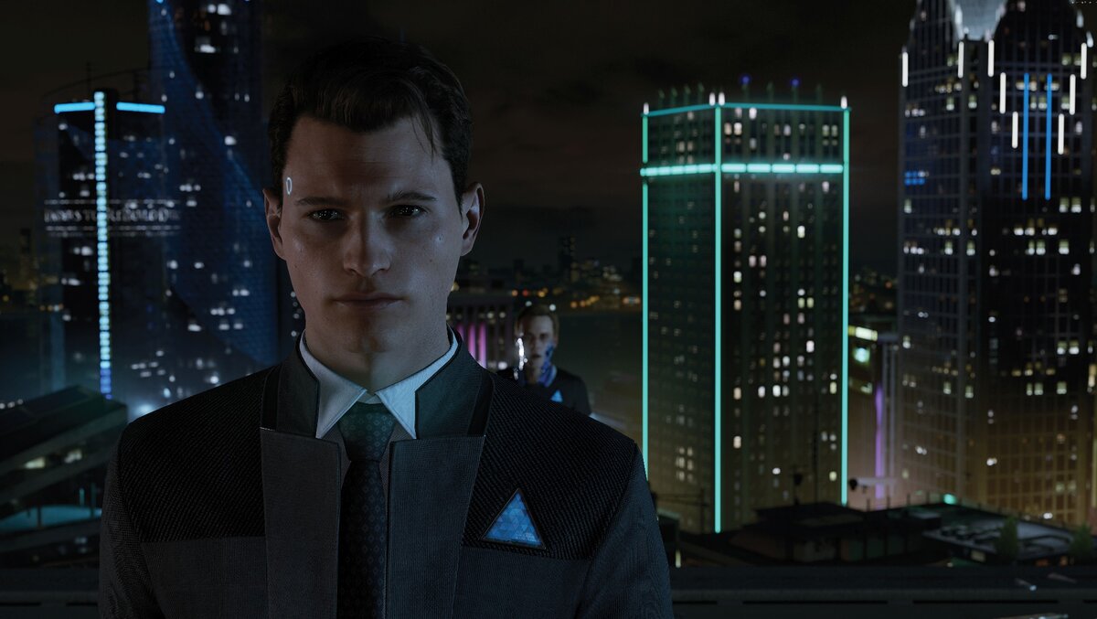 "My name is Connor, the android sent by CyberLife."