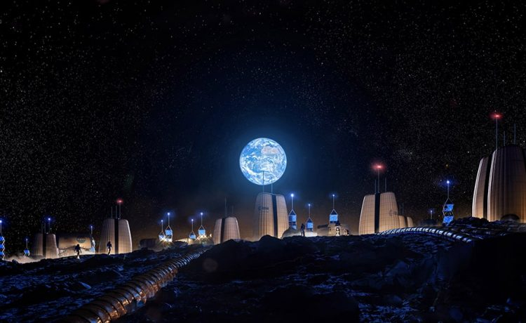 Лунное поселение  Moon Village