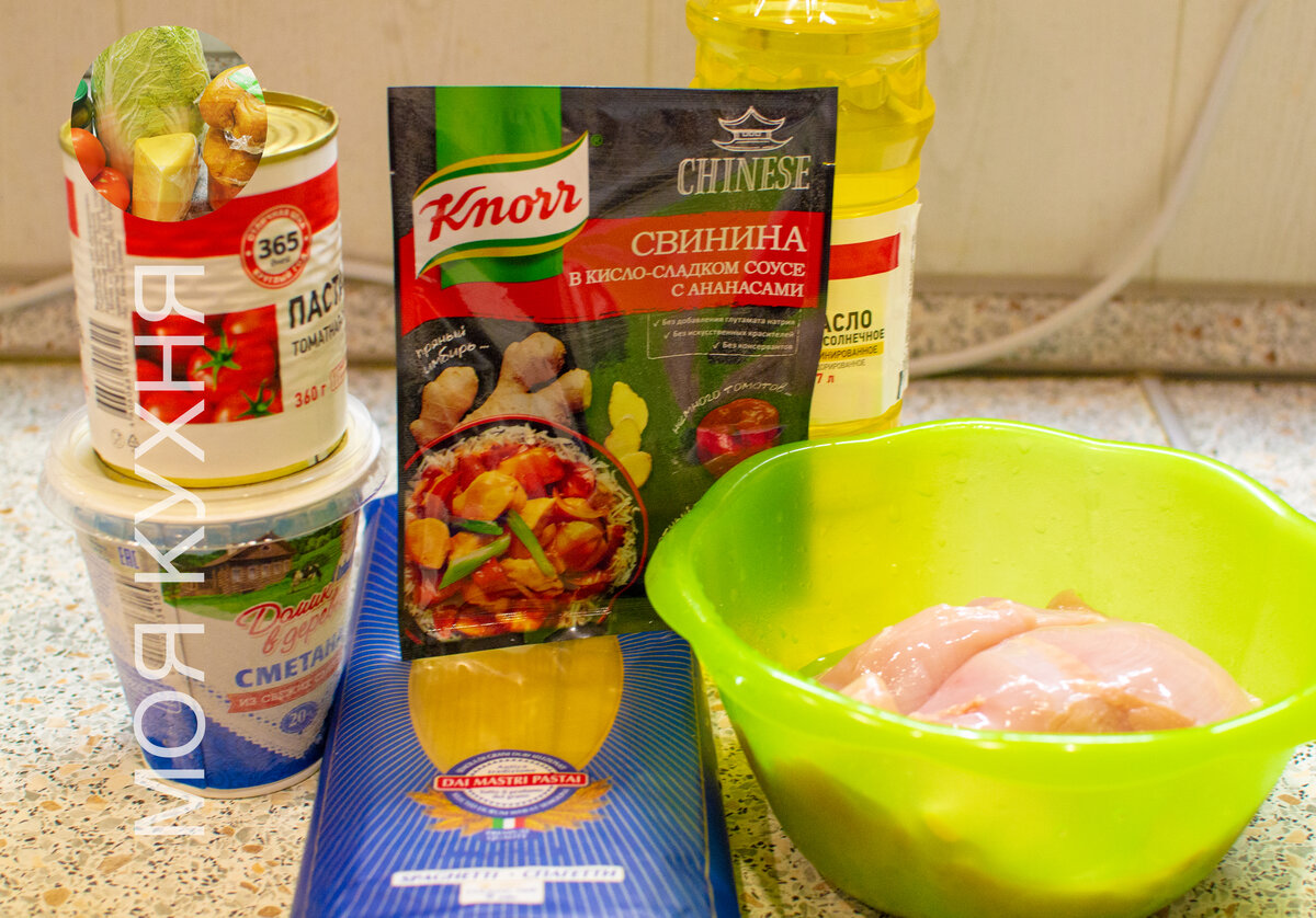 Ингредиенты которые нам потребуются