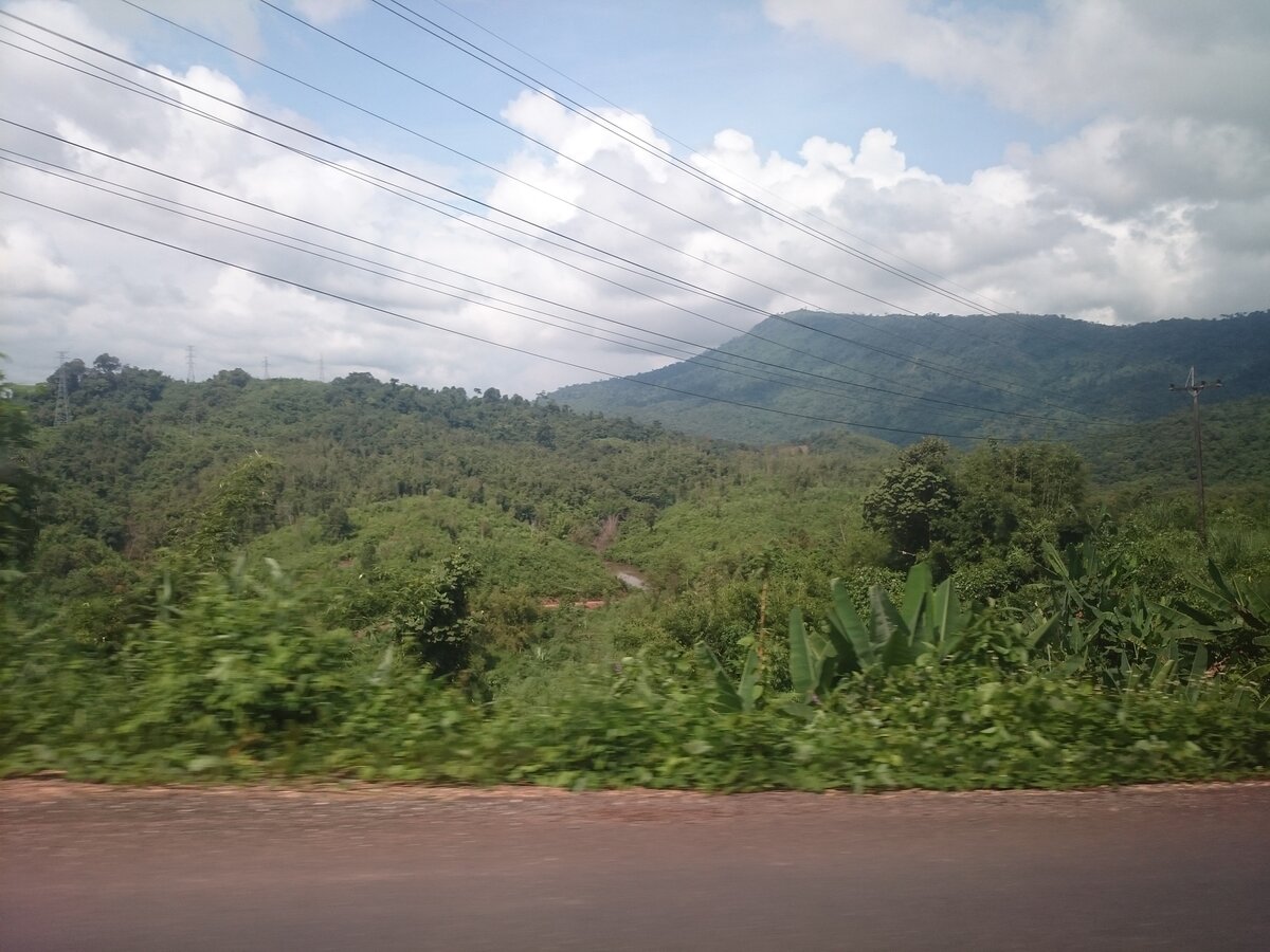 Дорога по серпантину