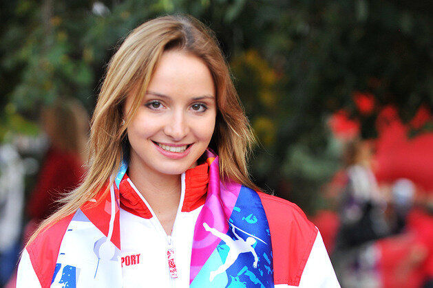 Елена Посевина - олимпийская чемпионка по художественной гимнастике